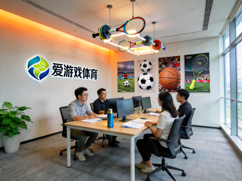 爱游戏体育公司内部办公环境 - 开放式协作空间与体育主题装饰