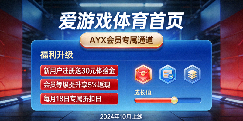 爱游戏体育首页上线AYX会员专属通道福利升级界面预览