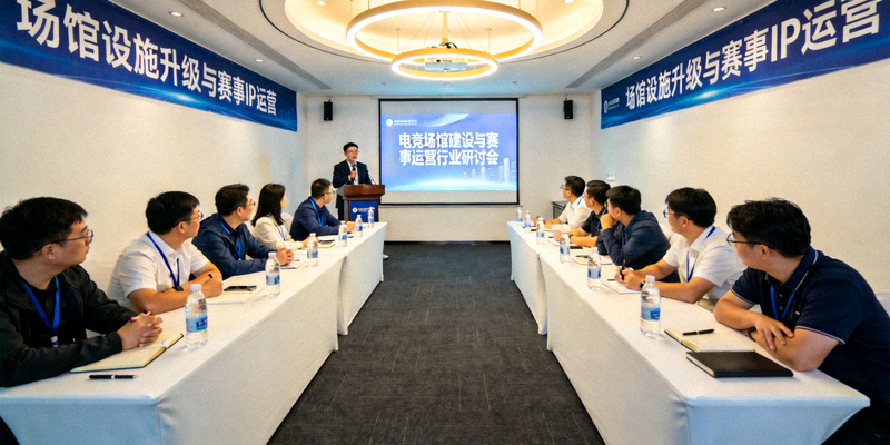 电竞场馆建设与赛事运营行业研讨会现场
