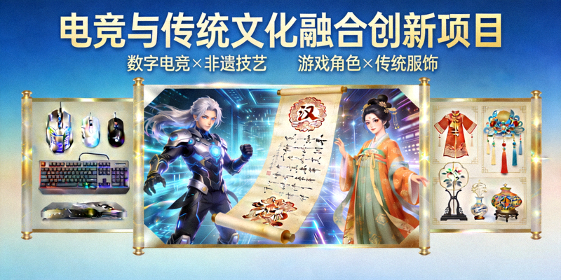 电竞与传统文化融合创新项目展示