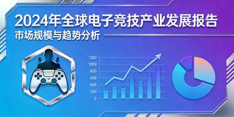 2024年全球电子竞技产业发展报告封面 - 市场规模与趋势分析