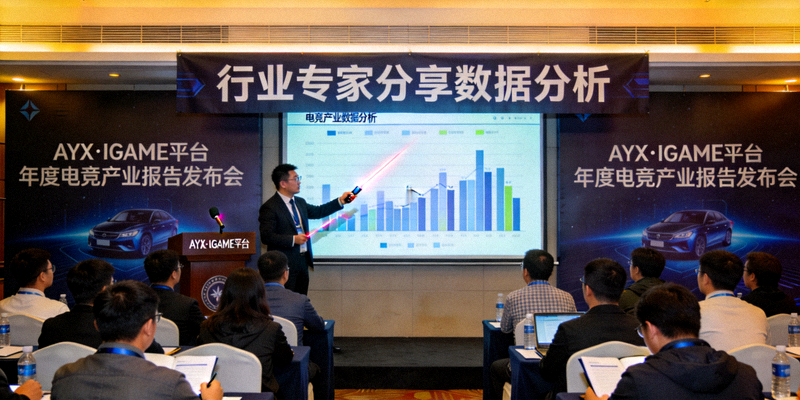 AYX·IGAME平台年度电竞产业报告发布会现场 - 行业专家分享数据分析