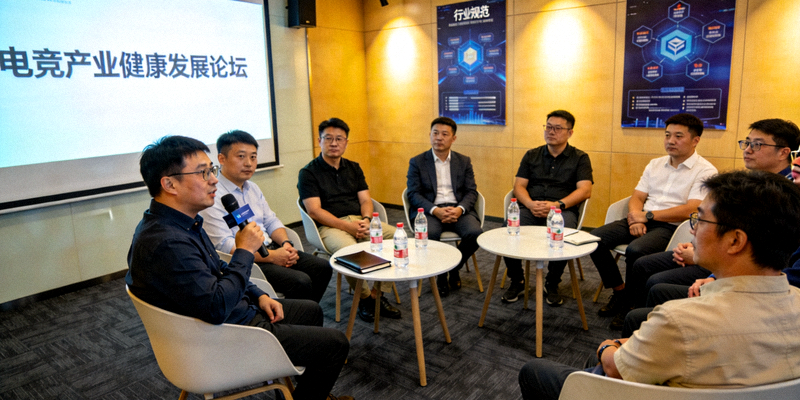 电竞产业健康发展论坛现场 - 各界人士探讨行业规范