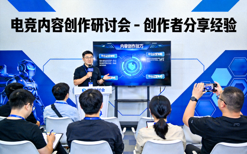 电竞内容创作研讨会 - 创作者分享经验