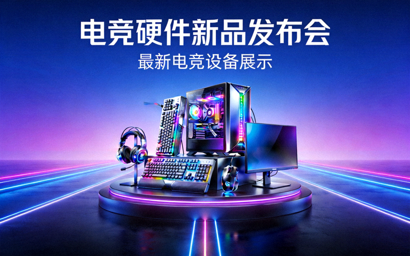 电竞硬件新品发布会 - 最新电竞设备展示