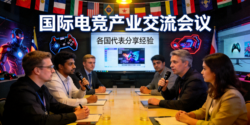 国际电竞产业交流会议 - 各国代表分享经验