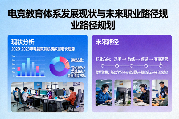 电竞教育体系发展现状与未来职业路径规划分析报道配图