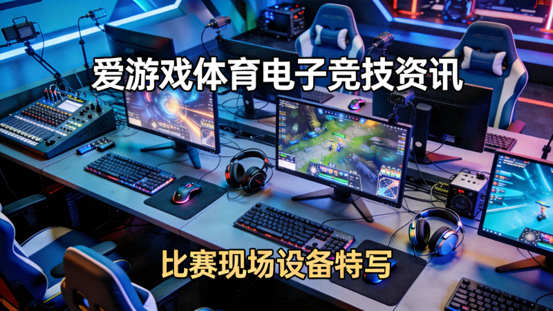 爱游戏体育电子竞技资讯配图 - 电竞比赛现场设备与操作台画面