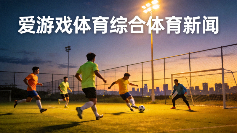 爱游戏体育综合体育新闻配图 - 傍晚球场灯光下球员训练与比赛的画面