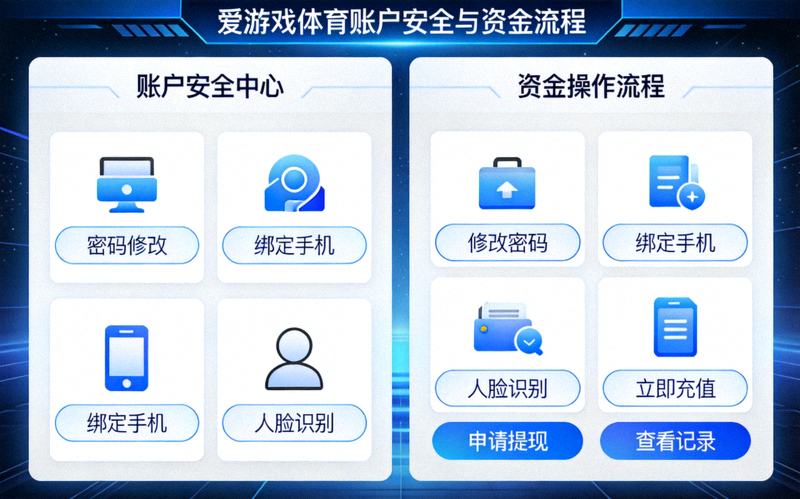 爱游戏体育账户安全与资金流程优化后的服务界面展示