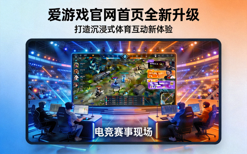 爱游戏官网首页全新升级打造沉浸式体育互动新体验 - 电竞赛事现场大屏展示