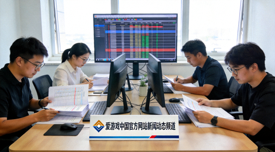 爱游戏中国官方网站新闻动态频道编辑团队工作场景 - 赛事资讯整理与数据核对画面